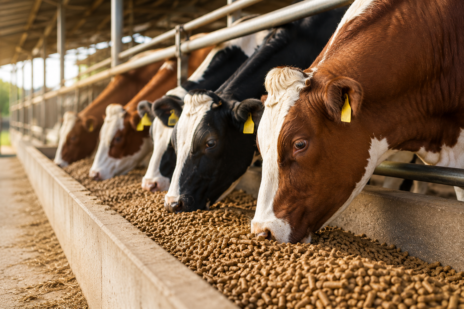 Cattle Feed — dairy and beef nutrition