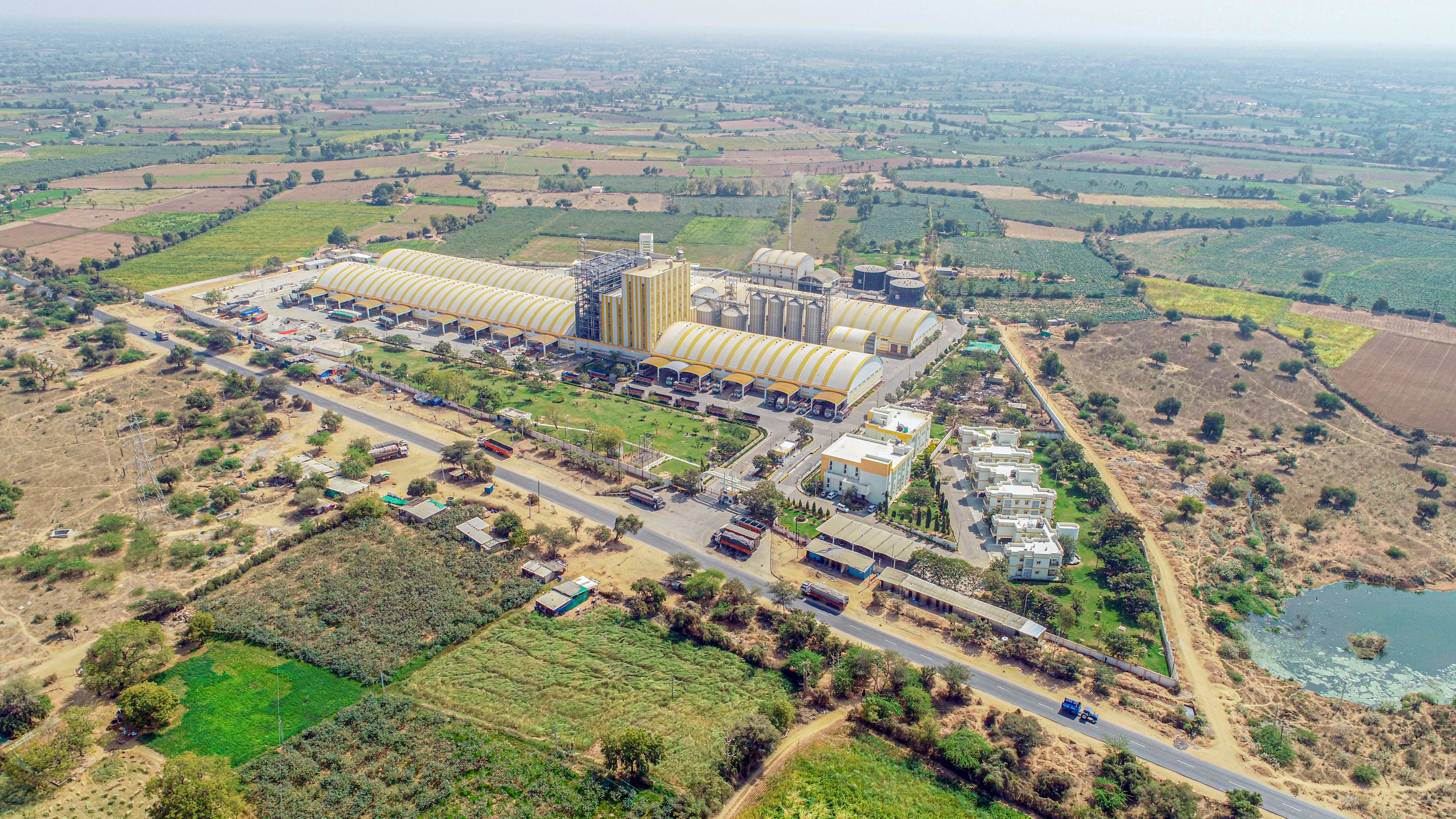Banas Dairy Cattle Feed Plant, Katarva (Gujarat)